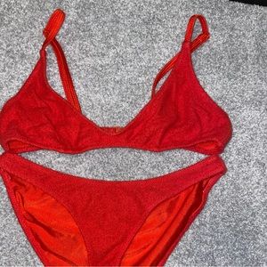 Lightly Used top and bottoms; BAG INCLUDED